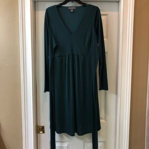 A Pea in the Pod Maternity Tie Waist Dress